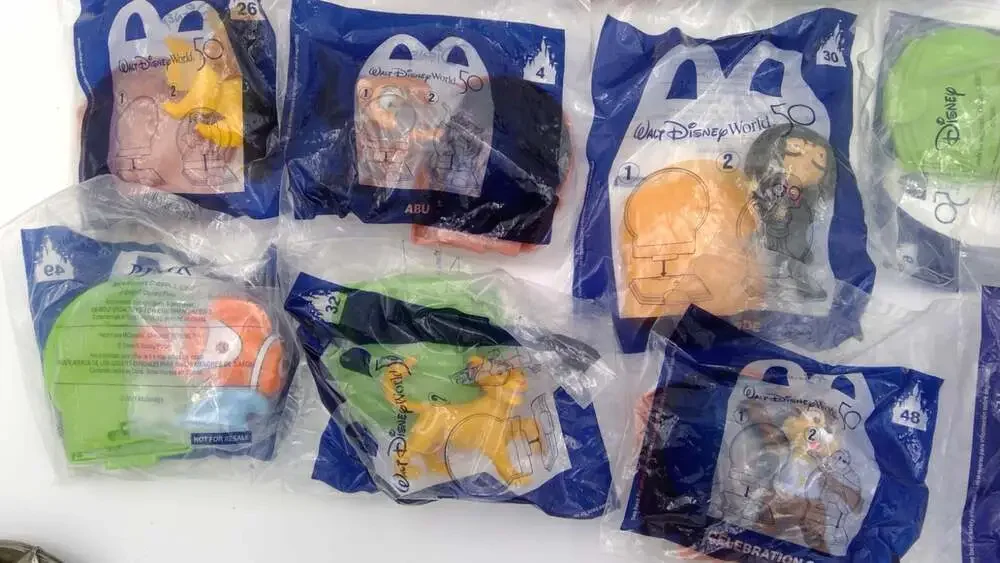McDONALD'S 2021 WALT DISNEY WORLD 50th ANNIVERSARY Happy Meal Toy lot of 26